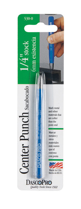 Dasco Pro 528 Center Punch, 3/16-Inch