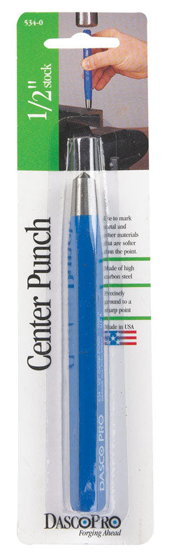 Dasco Pro 534 Center Punch, 1/2-Inch