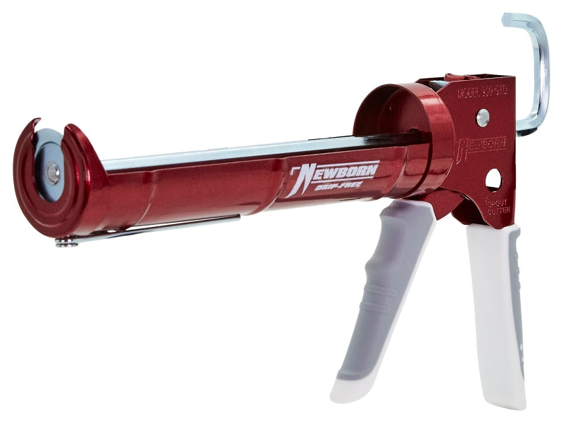 Newborn 930-GTD Octogun 10:1 Thrust Drip-Free 1/2 Barrel Hex Rod Cradle Caulking Gun, 10 Oz