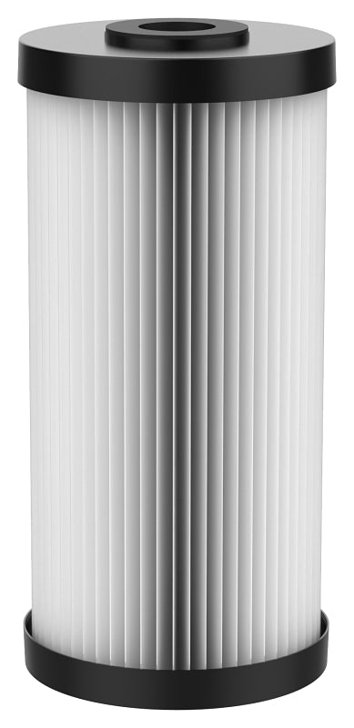 Pentair OMNIFilter TO6 Carbon Water Filter, 10-Inch, Whole House Heavy Duty Dual Layered Pleated Sediment and Carbon Wrap Taste & Odor Replacement Cartridge, 10" x 4.5", 5 Micron TO6-SS2-S18/06