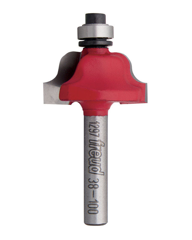 Freud 38-100: 1-1/16" (Dia.) Roman Ogee Bit with 1/4" Shank, Pack of 1, Perma-shield Coating Red