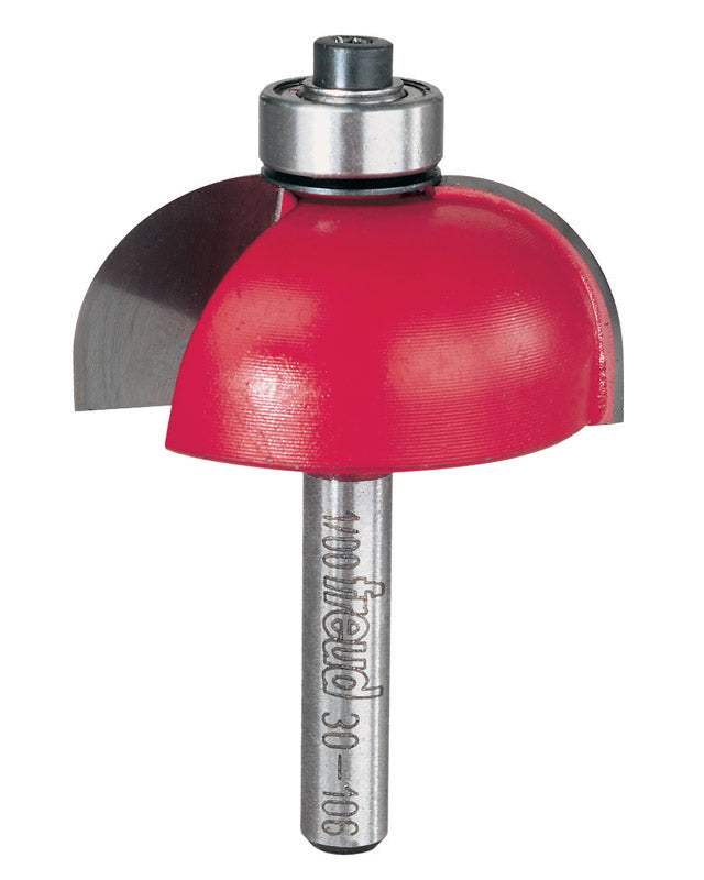 Freud 30-106: 1/2" Radius Cove Bit with 1/4" Shank
