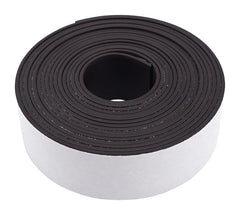 Master Magnetics Flexible Magnetic Strip with Adhesive Back - 0.06" Thick, 1" Wide, 10 Feet Long, 1 Roll, 07019