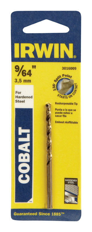 IRWIN INDUSTRIAL TOOL TV613263 9/64" Cobalt Bit