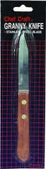 Chef Craft 20779, 1-piece Stainless Steel Granny Knife, 3 Inch Blade, 8.75 inch