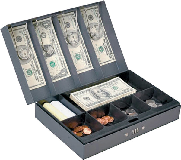 Mintcraft Cash Box Customizable Combination Lock 11-3/8" x 7-5/8" x 3-1/4" TS811