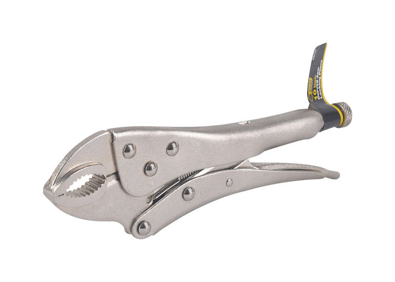 Steel Grip 10 in. Drop Forged Steel Curved Pliers Multicolored 1 pk