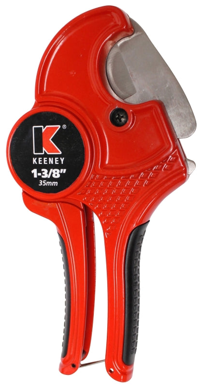Plumb Pak K840-100 Automatic Pipe Cutter, 1-3/8 in High Carbon Steel Blade, Aluminum Alloy Body, 1-3/8 inch Max