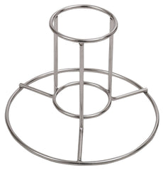 Bayou Classic 0880-CS Stainless Steel Beercan Chicken Rack, Silver 0880PDQ