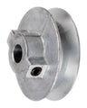 Chicago Die Cast 2 1/2 in. Dia. Zinc Single V Grooved Pulley 250A7