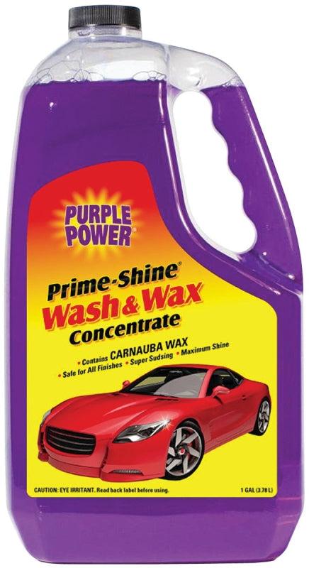Purple Power (9220P) Prime-Shine Wash and Wax - 1 Gallon
