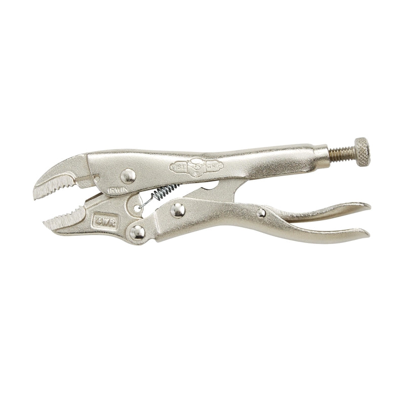 Vise-Grip 4wr 4" Curved Jaw Locking Pliers with Wire Cutter 4WR