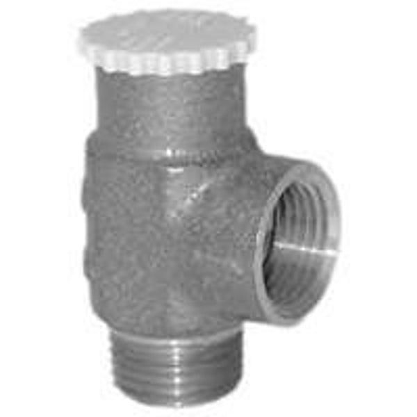Simmons 450-5 Relief Valve, 1/2 Brass