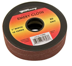 Forney 71803 Emery Cloth, 80-Grit, 1-Inch-by-10-Yard Bench Roll