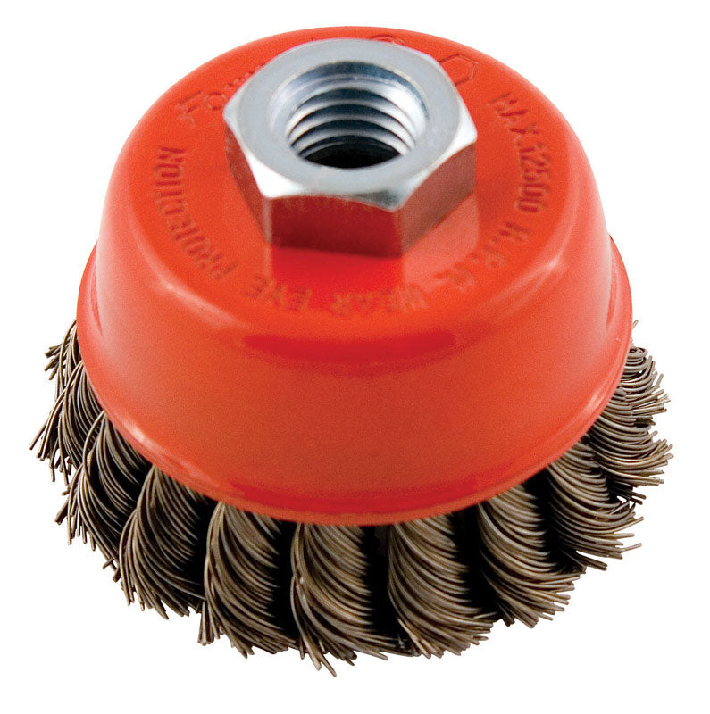 Forney Cup Brush 2-3/4 " Knotted