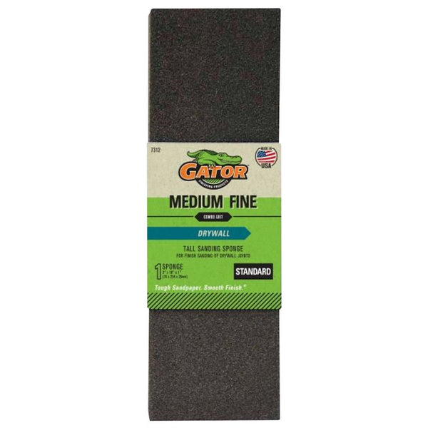 ALI INDUSTRIES 7312-10 7312 Sanding Sponges, 3" x 10" x 1"