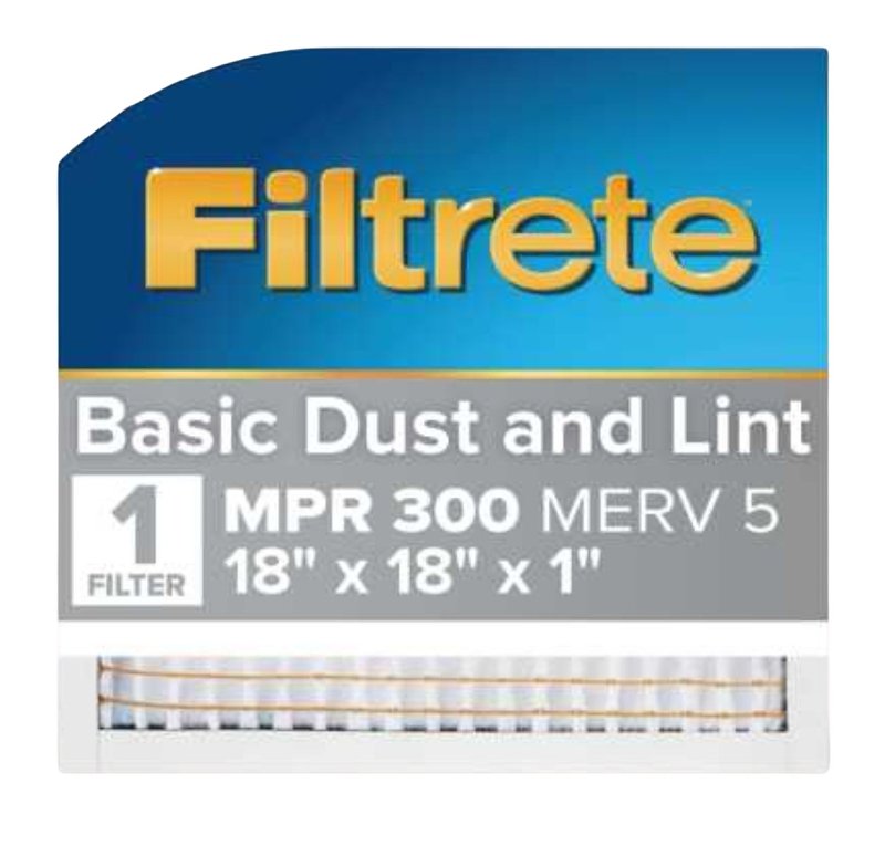 3M COMPANY 317DC-6 18" x 1" Dust Reduction 3 Month Filtrete Filter, Gray 317-4