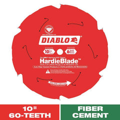 Freud Diablo 10"x6 Tooth Polycrystalline Diamond Tipped Cement Saw Blade 5/8" D1006DH