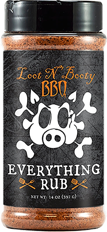 Loot N Booty OW88217 Everything BBQ Rub, 14-oz. - Quantity 6