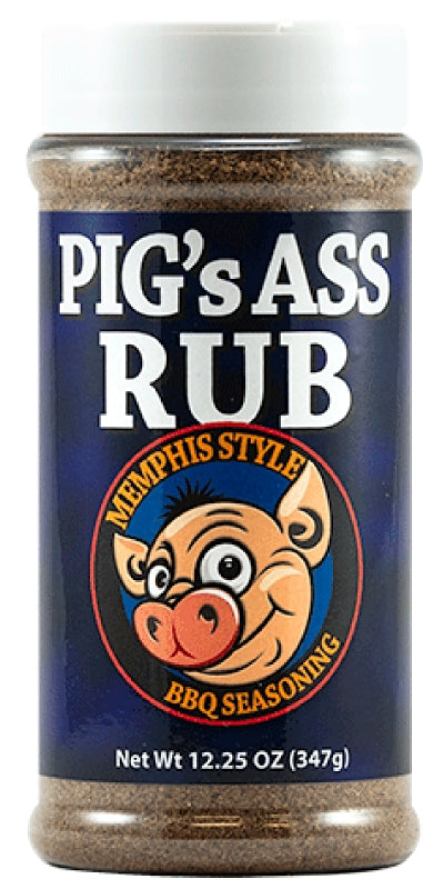 Old World Pig's Ass Rub Memphis Style BBQ Seasoning 12.25 ounce Bottle OW85101-6
