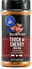 Three Little Pigs Touch of Cherry BBQ Rub Large 12.25 oz OW85131