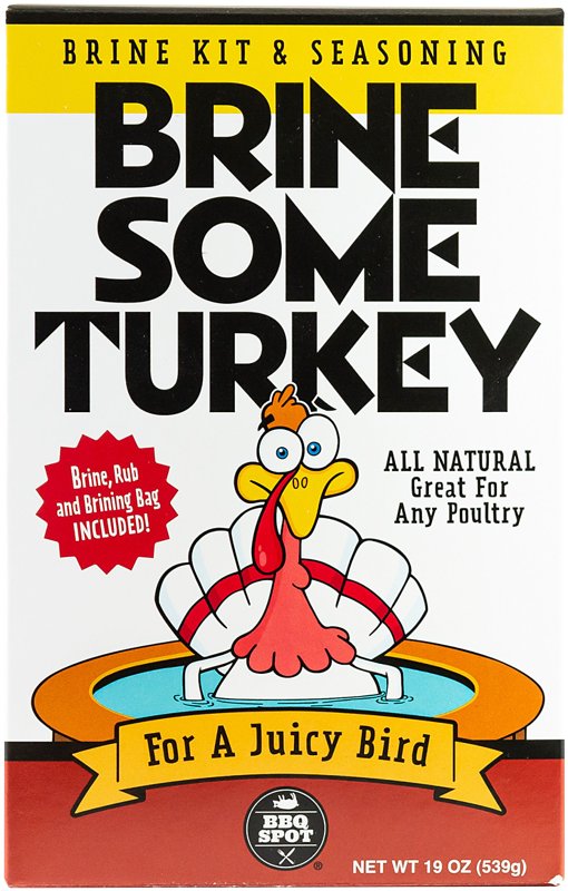 BBQ Spot Brine Some Turkey - All-Natural Brine Kit and Seasoning OW85235