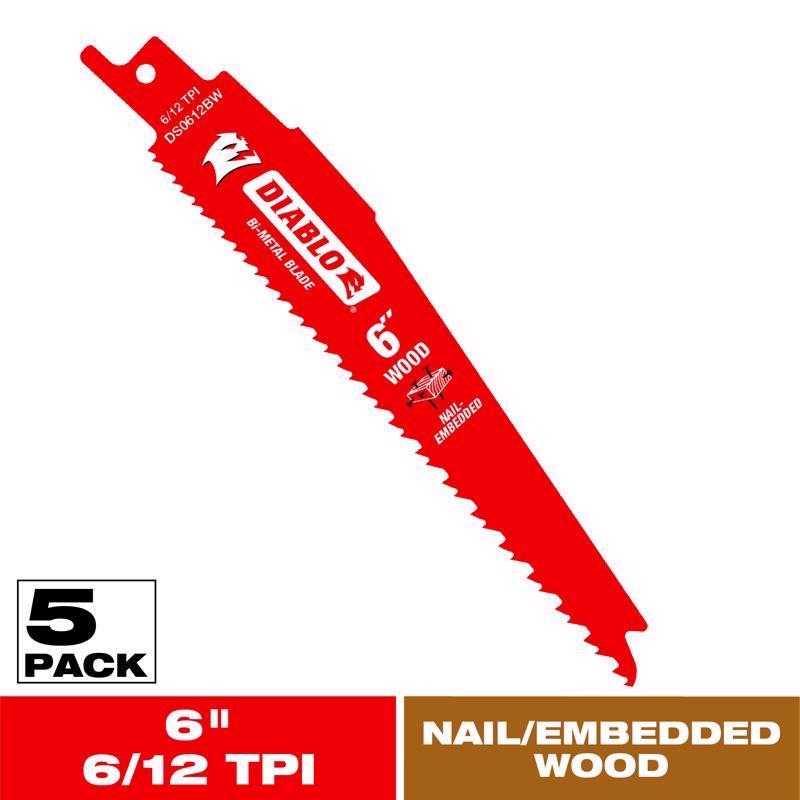 DB DEMO DEMON 6 6-12 TPI 5 PK