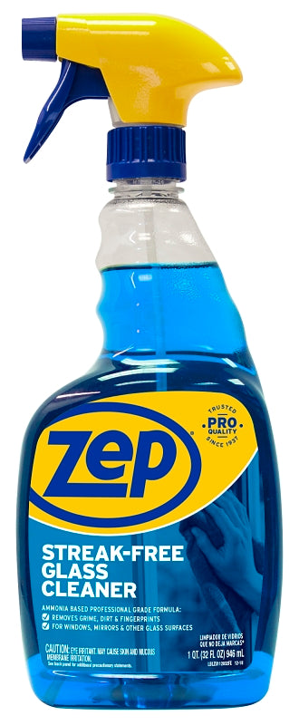 Zep Streak-Free Glass Cleaner 32 oz ZU112032 , Blue