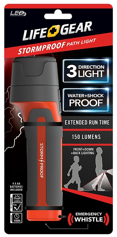 Life Gear 330 Lumen LED Path Light, Watherproof, BA38-60634-RED