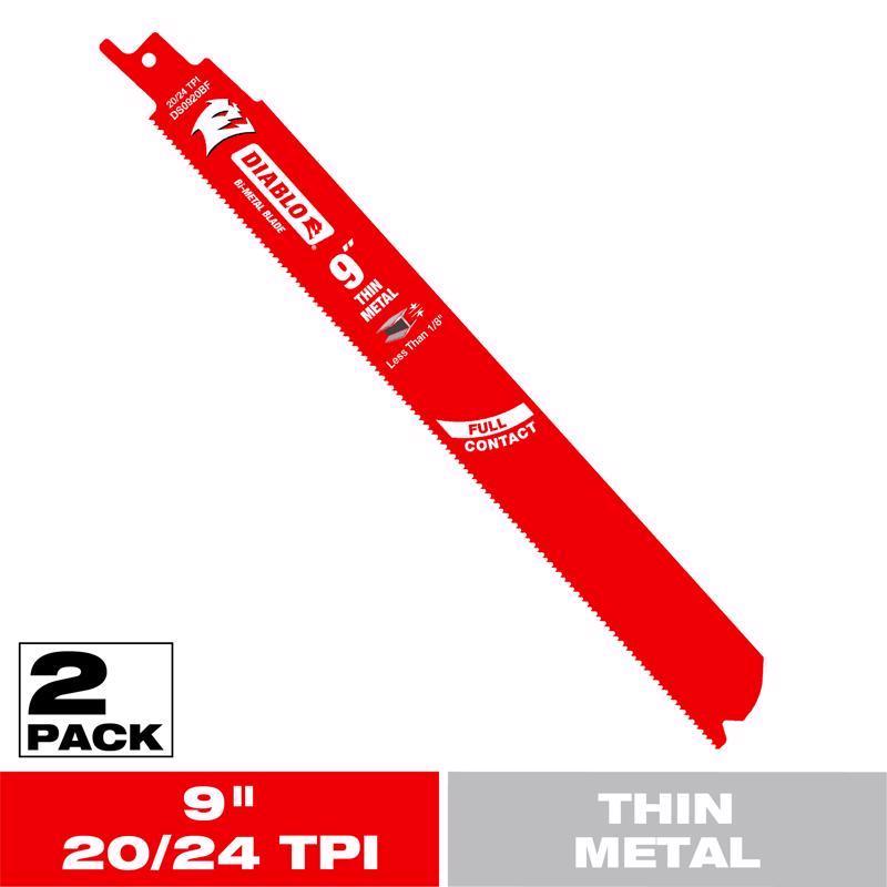 DB STEEL DEMON 9 20/24 TPI 2PK