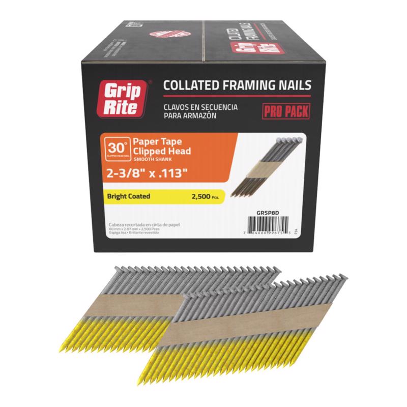 Grip Rite 2500-Count 2.375-In Framing Pneumatic Nails