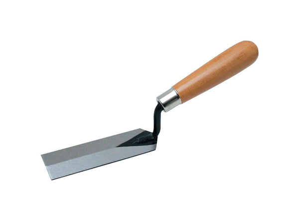 Marshalltown Masonry Margin Trowel, 5 Inches by 2 Inches, Carbon Steel Blade, Wood Handle, 97 97-3