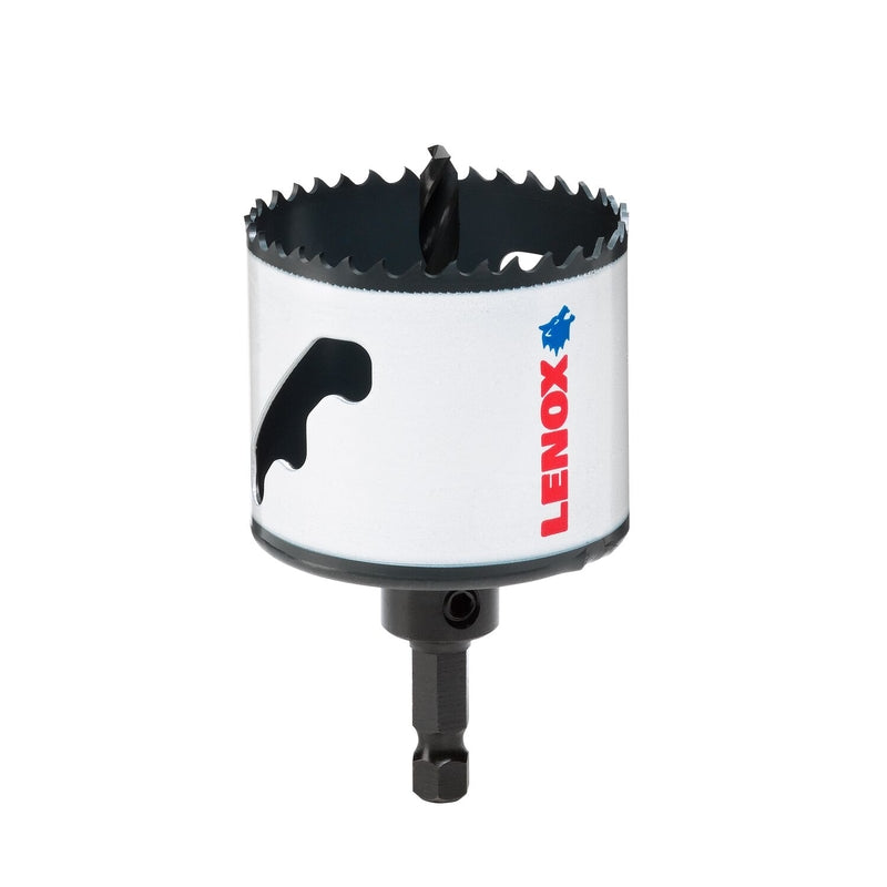 LENOX Tools Hole Saw, Bi-Metal, Speed Slot, Arbored, 2-1/2-Inch (1772954)