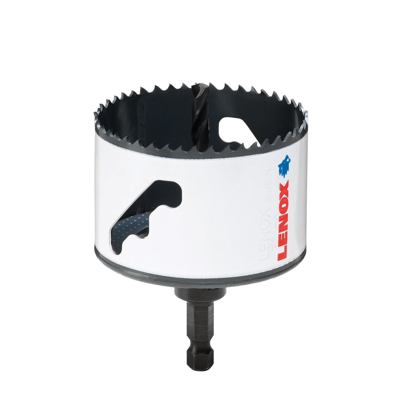 LENOX Tools Hole Saw with Arbor, Speed Slot, 3-Inch (1772963)