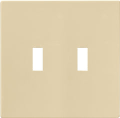 Eaton Wiring Devices PJS2V toggle wallplate Ivory