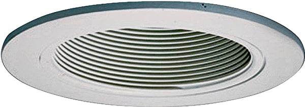 Joint Bright Lighting 4 Inches Line Voltage Phenolic Stepped Baffle Trim/Trims for Recessed Light/Lighting-White-Replaces Halo 993W