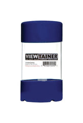 Viewtainer 3 in. L x 3 in. W x 5 in. H Slit Top Container Plastic Blue CC27505