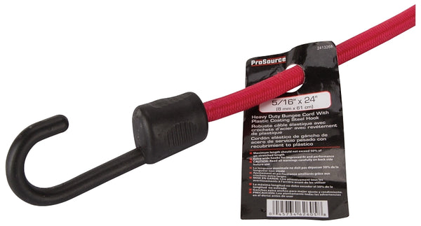 Mintcraft Fh64082 6D Bungee Cord 8mm x 24" Red