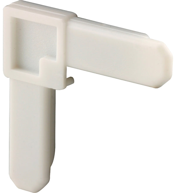 Prime Line Prod. NATIONAL SPECTRUM BRANDS HHI PL 14260 White Corner (100 Pack), 3/4 x 7/16"
