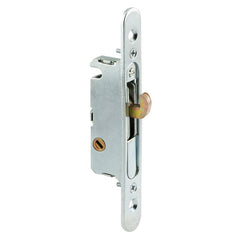 Prime-Line E 2164 Mortise Sliding Patio Door Lock, Steel, Zinc Finish, 45-Degree Lever Slot