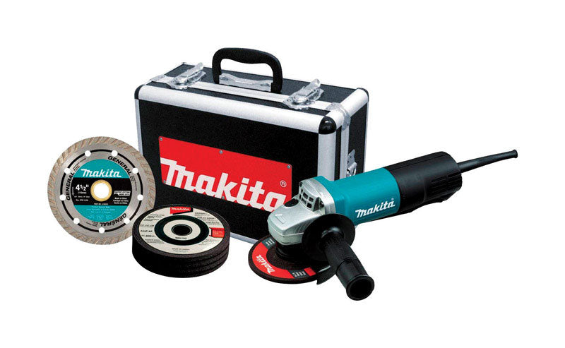 Makita 9557PBX1 4-1/2" Paddle Switch Cut-Off/Angle Grinder