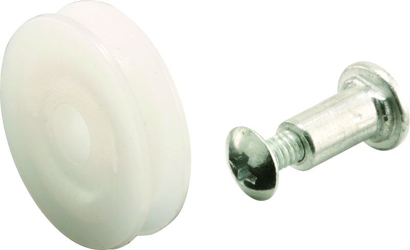 Prime-Line Products B 551 Screen Door Roller Assembly, 1-Inch Nylon Wheels, Air Control,(Pack of 2)