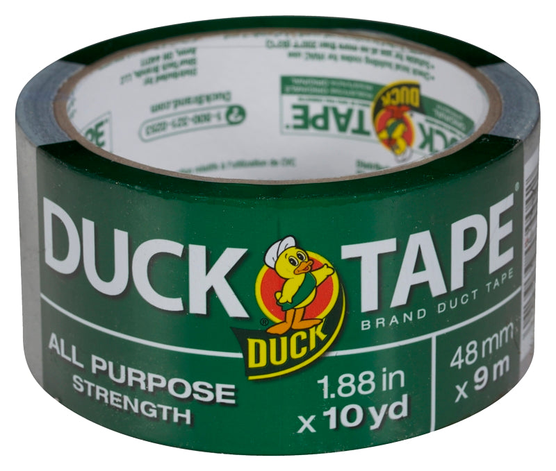 The Original Duck Tape Brand 761288 Duct Tape, 1-Pack 1.88 Inch x 10 Yard Silver