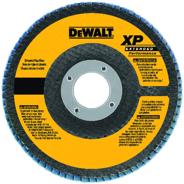 DEWALT DW8251 4-1/2-Inch by 7/8-Inch 60g XP Flap Disc