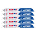 Lenox 5-Pack 9-in 14-Tpi Bi-Metal Reciprocating Saw Blades 201789114R