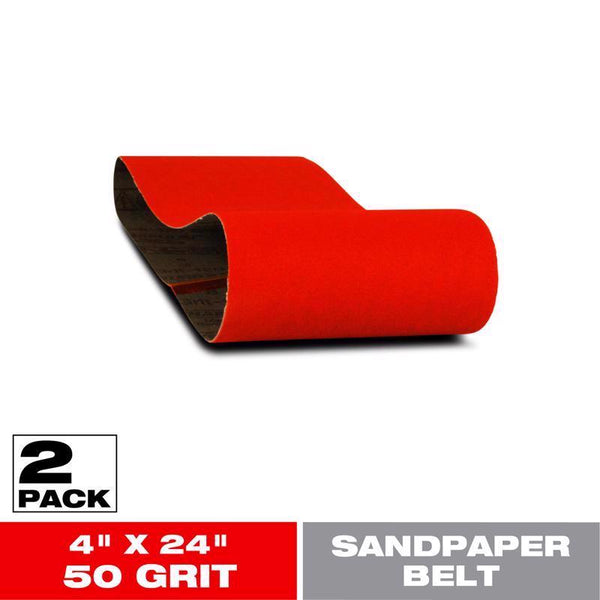 Diablo Sand Belt 4"X24" 80g 2pk DCB424080S02G