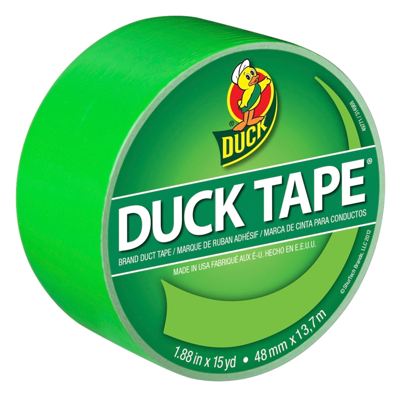 Shurtech Brands 1265018 15 Yard Neon Green Duck Tape