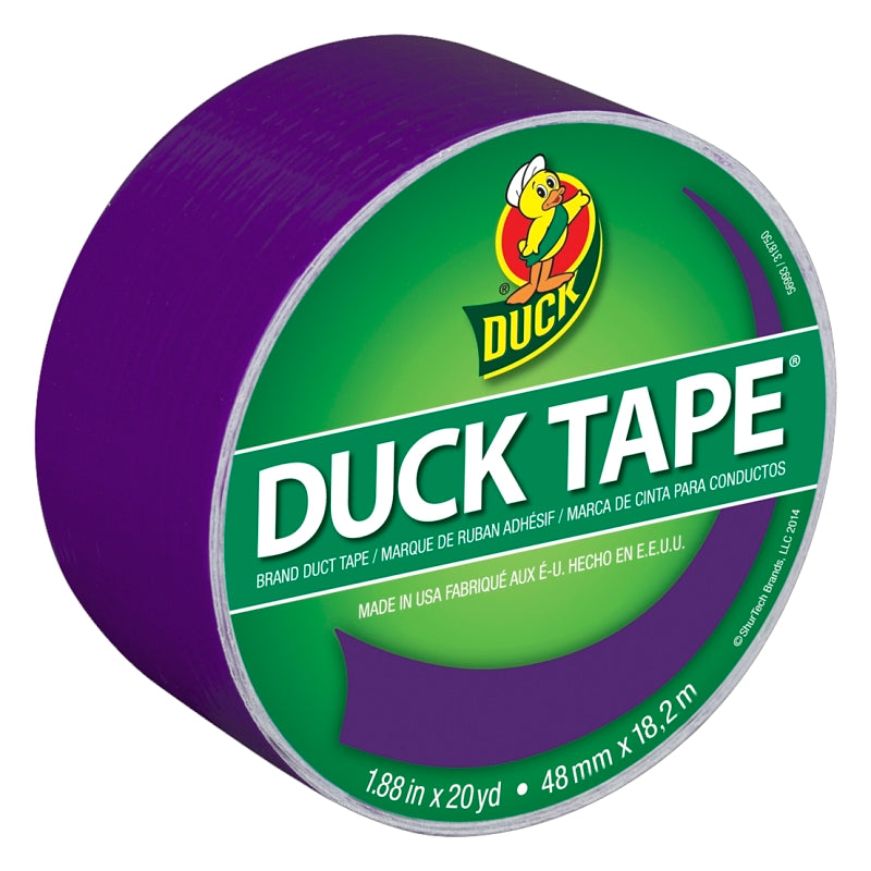 Duck 283138 Tape, Purple Duchess, 1.88 inches x 20 yards, Single Roll