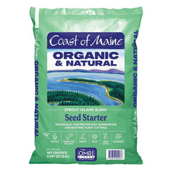 Coast of Maine Sprout Island Blend Organic & Natural Seed Starter for Seed Germination and Rooting Plant Cuttings, 8 Quarts 1CBSI8Q-200