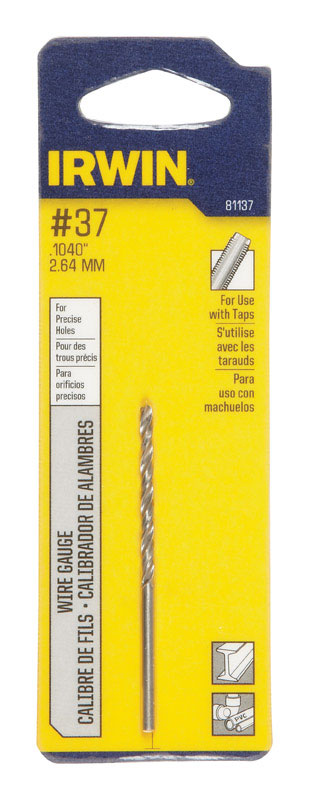 SEPTLS58581137 - Irwin HSS Wire Gauge Drill Bits - 81137